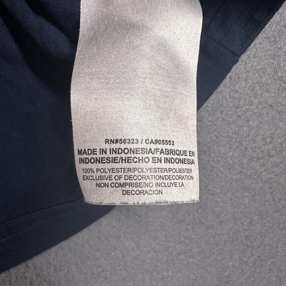 New England Patriots Jacket Mens Large Blue NFL Football Nike Dri Fit On Field - Picture 7 of 14